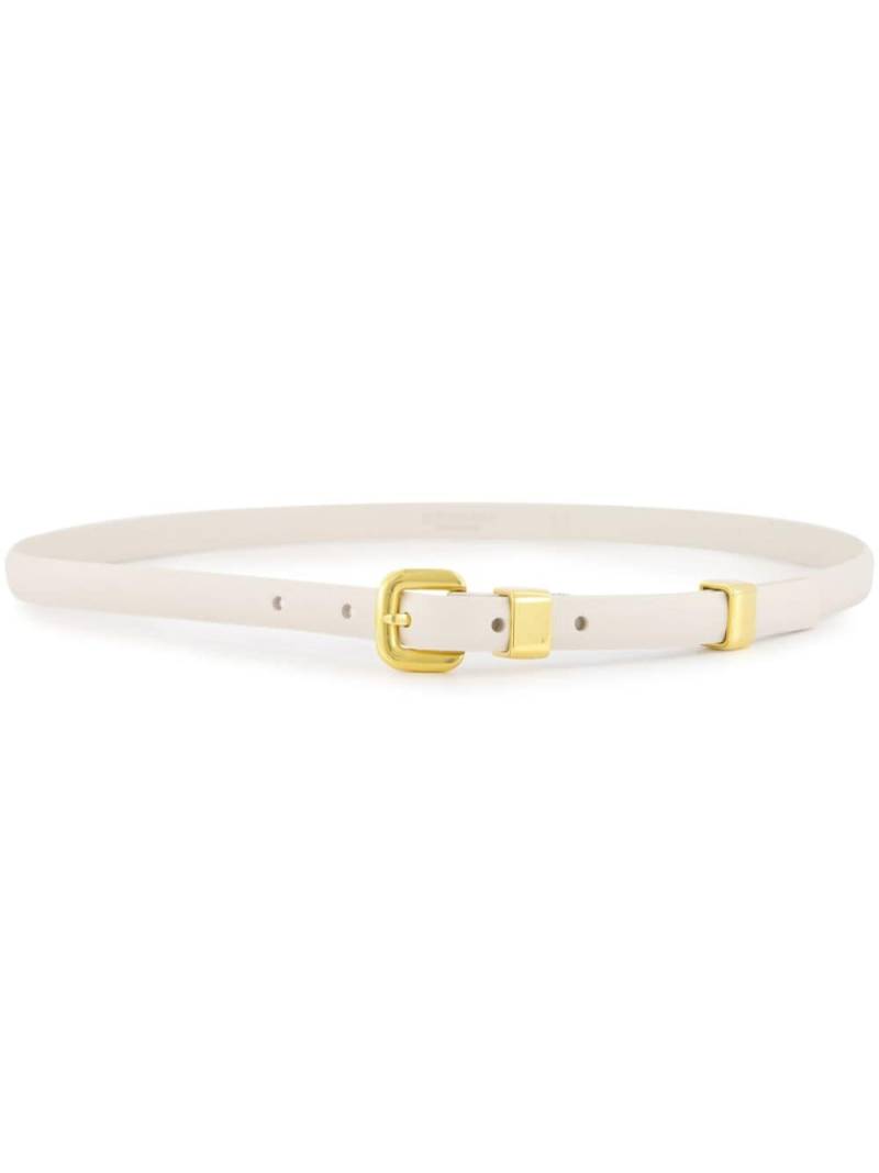 Altuzarra gold-tone buckle belt - White von Altuzarra