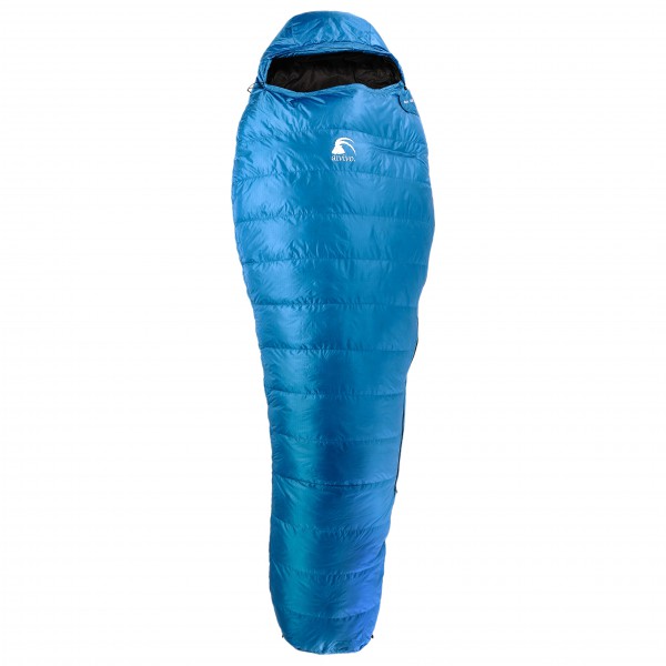 Alvivo - Ibex 300 - Daunenschlafsack Gr 225 cm blau von Alvivo