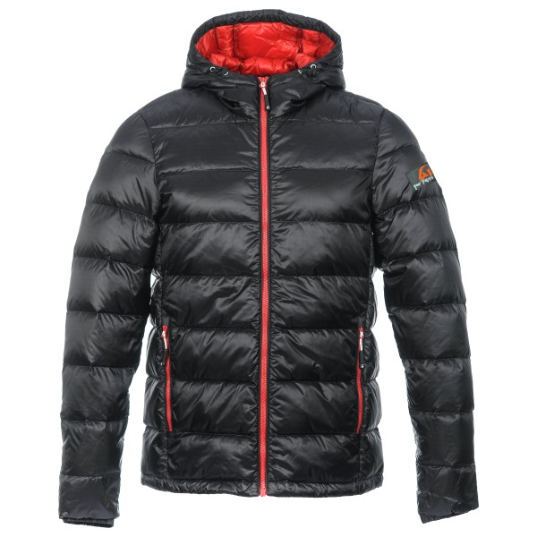 Alvivo - Nuuk - Daunenjacke Gr 3XL grau/schwarz von Alvivo