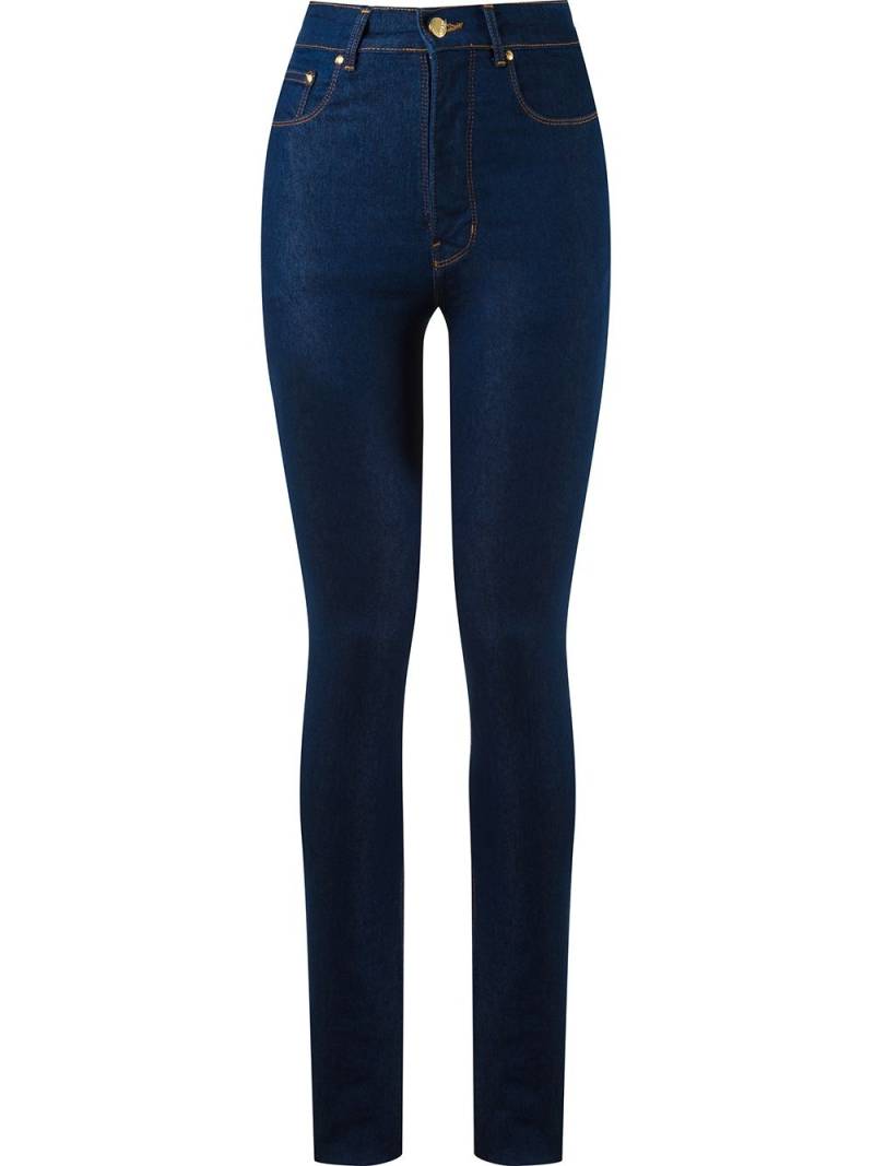 Amapô high waist skinny jeans - Blue von Amapô