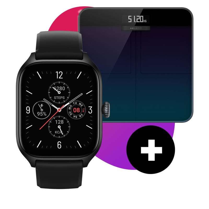 Set Smartwatch und Smart Scale Amazfit Gts 4 A2168 Schwarz von Amazfit