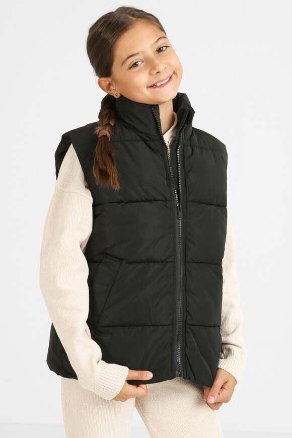 Amazing Puffer Gilet | Schwarz | Mädchen  | 12 von Amazing