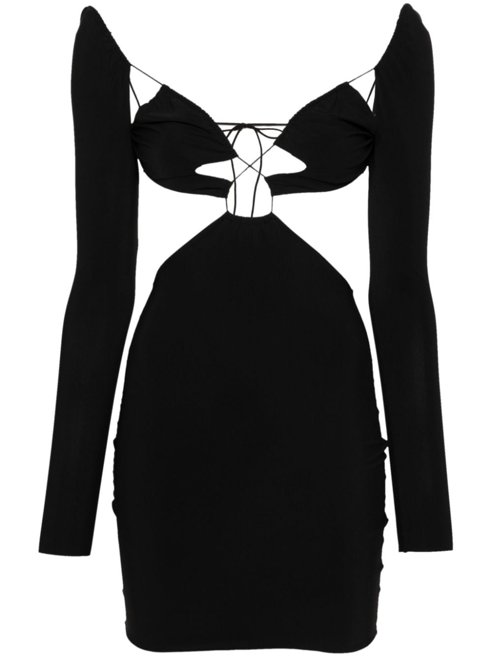 Amazuìn Azhar cut-out minidress - Black von Amazuìn