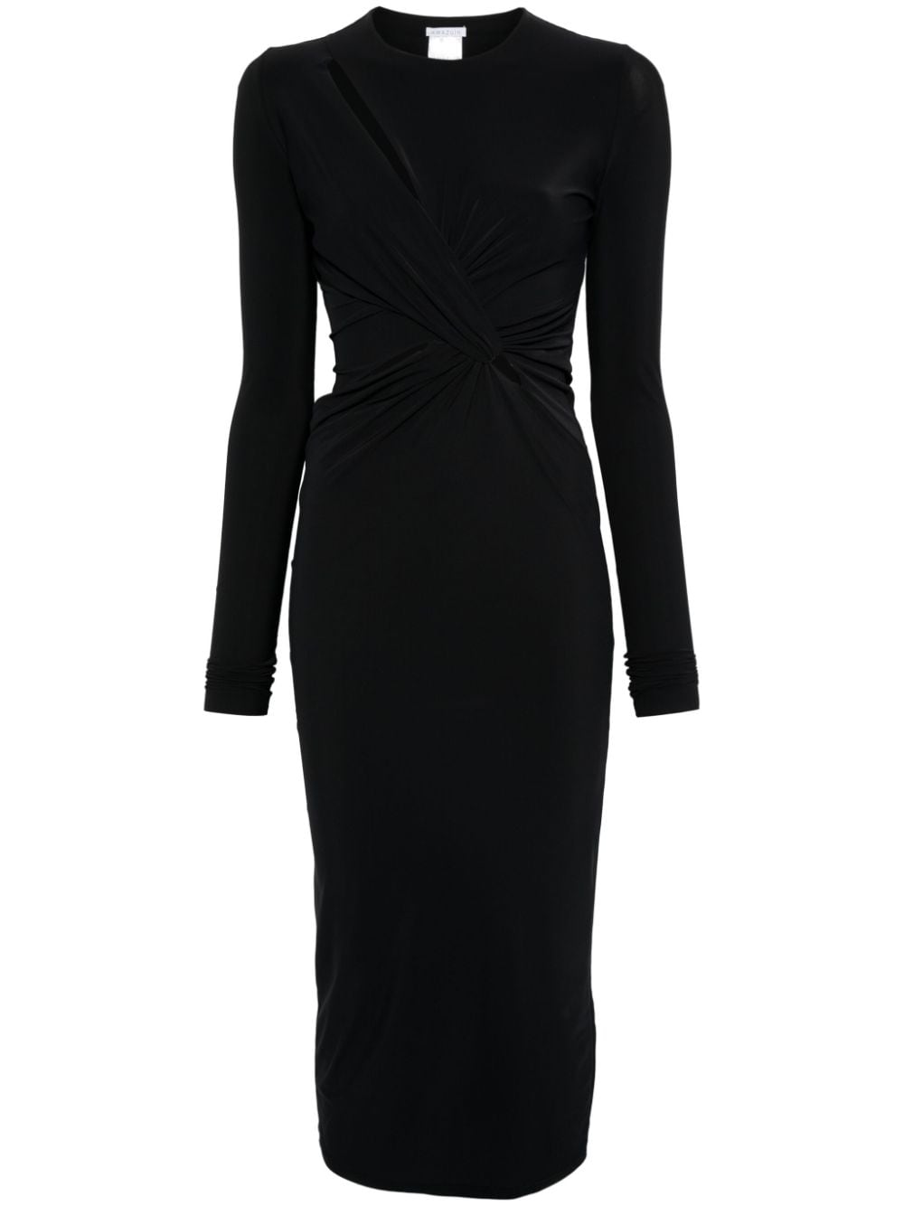 Amazuìn Bea midi dress - Black von Amazuìn