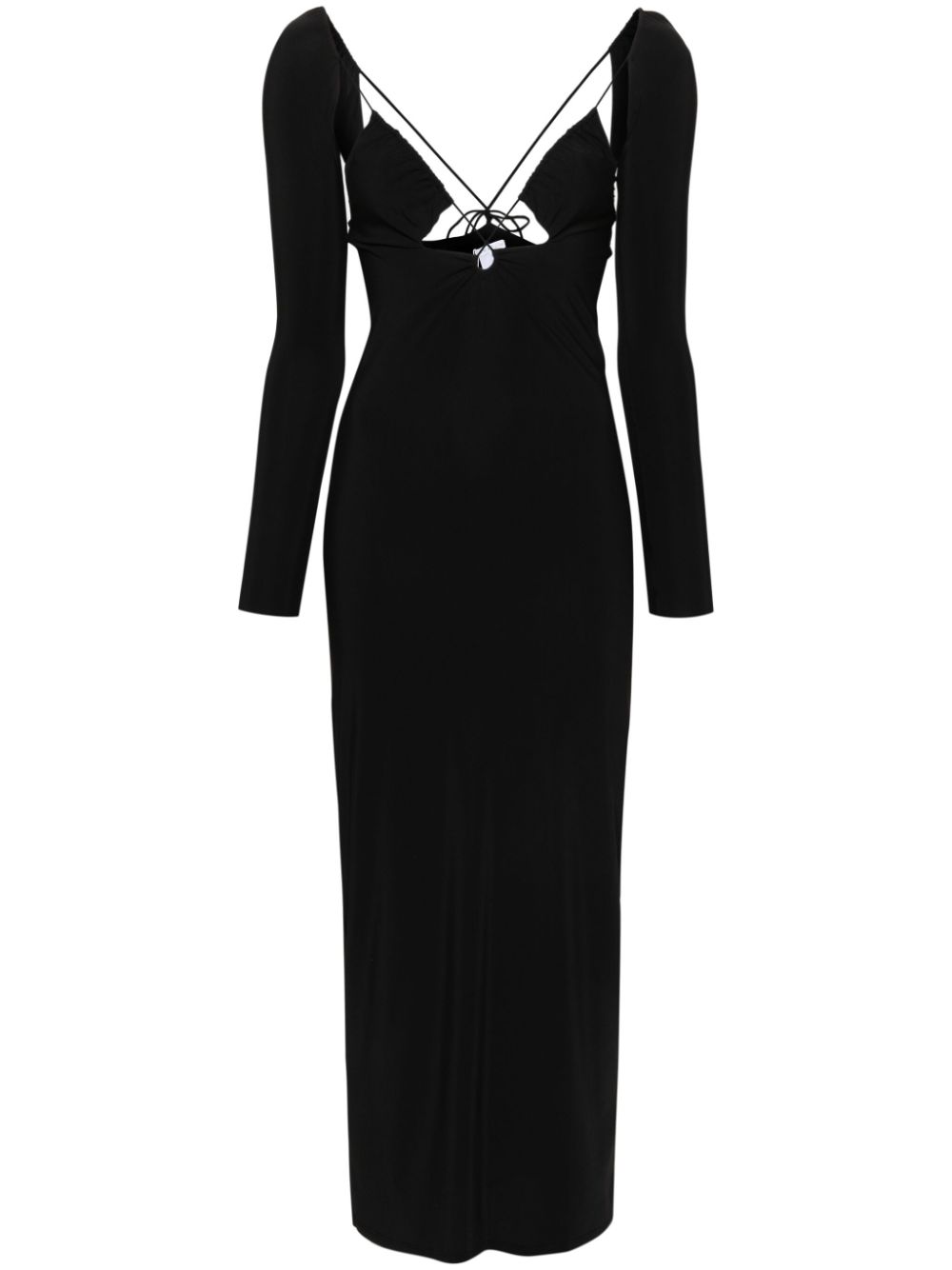 Amazuìn Issad cut-out maxi dress - Black von Amazuìn