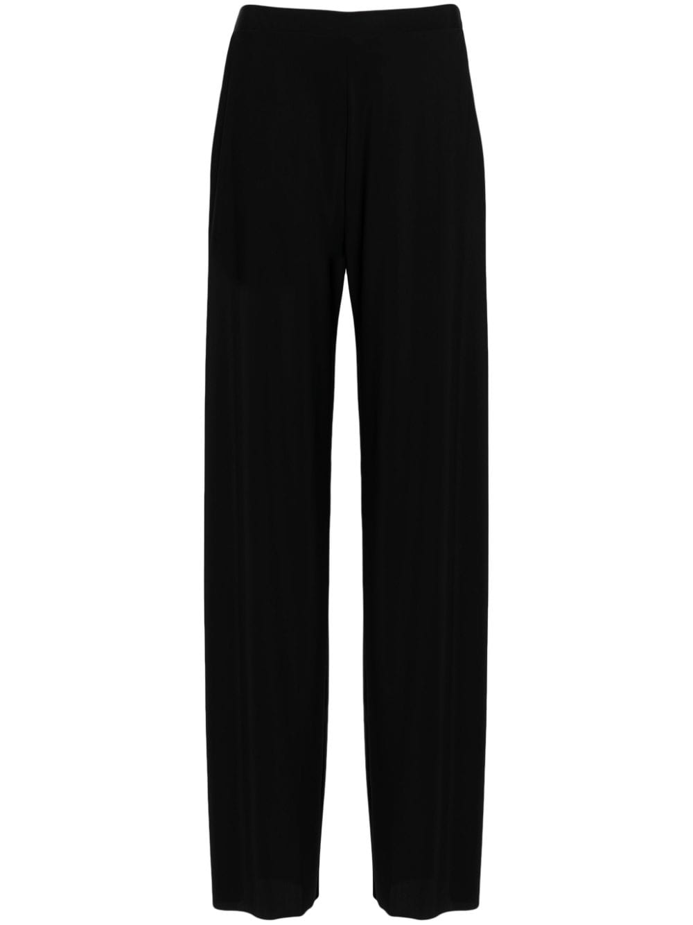 Amazuìn elasticated straight trousers - Black von Amazuìn