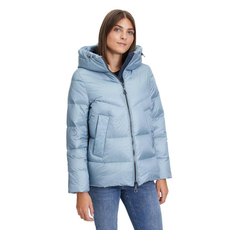 Daunenjacke Mit Kapuze Damen Hellblau 34 von Amber & June