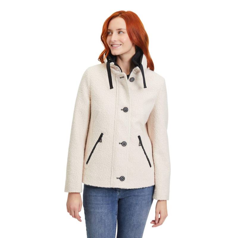 Jacke Damen Ecru 44 von Amber & June