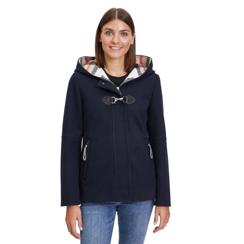 Wolljacke Mit Kapuze Damen Marine 34 von Amber & June