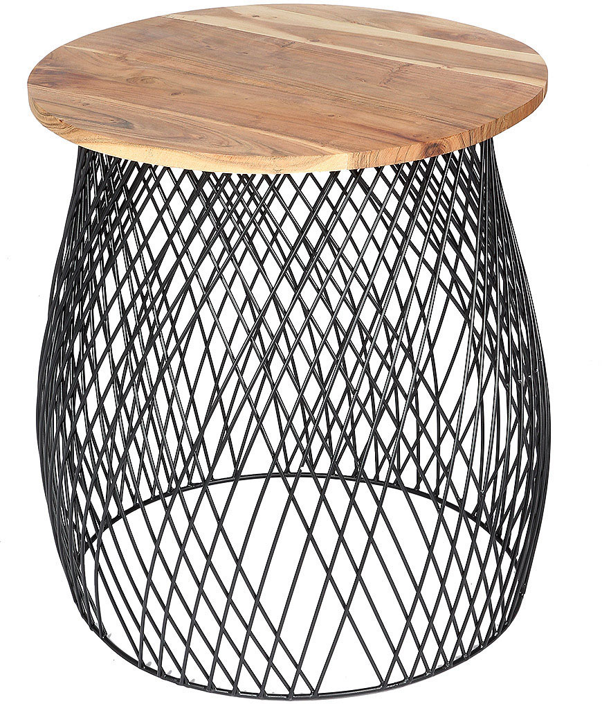 Ambiente Haus Beistelltisch »Urban rundes Beistelltisch käfig -H 50cm«, (1 St.) von Ambiente Haus