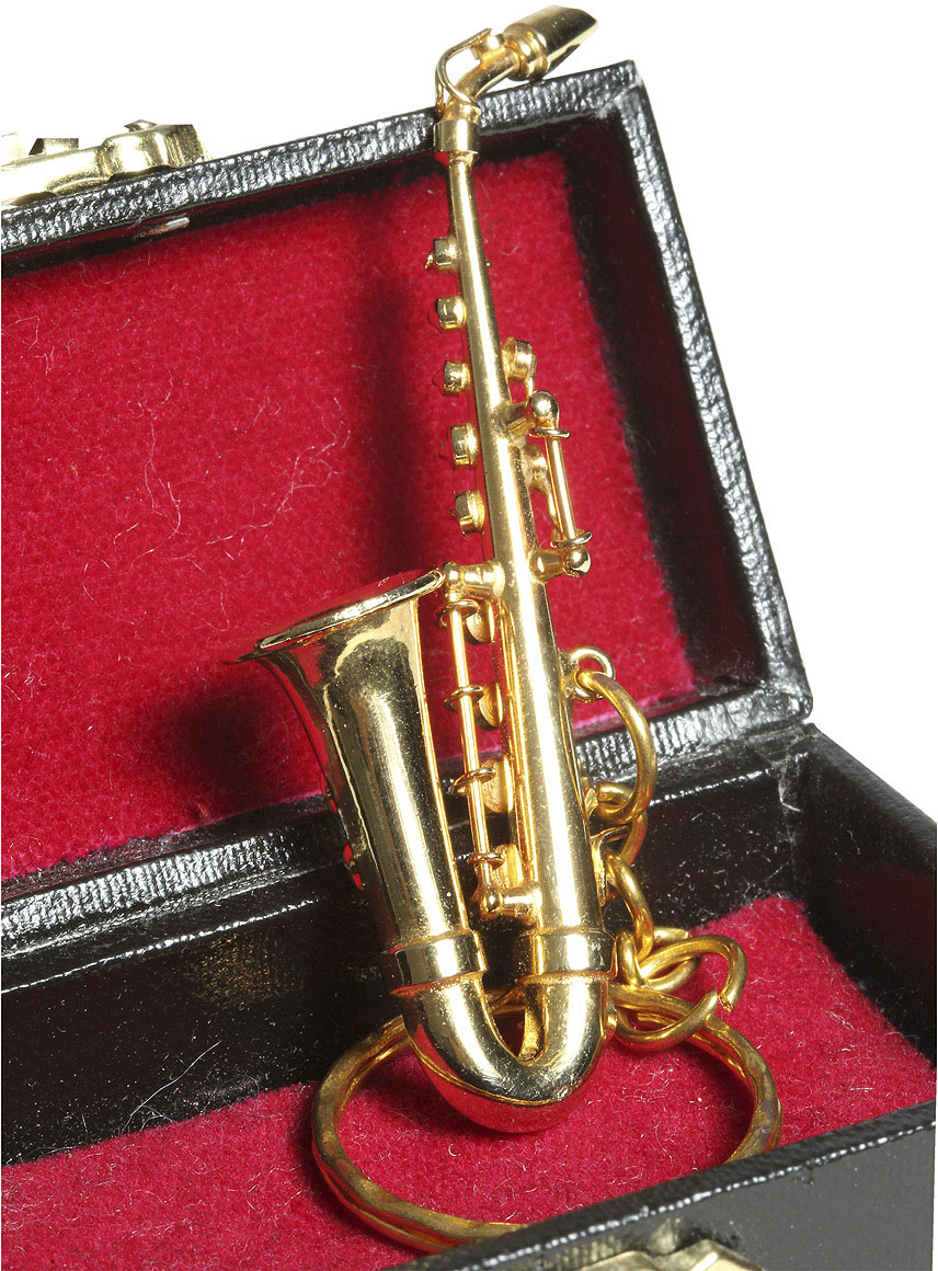 Ambiente Haus Dekofigur »Schlüsselanhänger Saxophon 7cm« Ambiente Haus Dekofigur »Schlüsselanhänger Saxophon 7cm« von Ambiente Haus