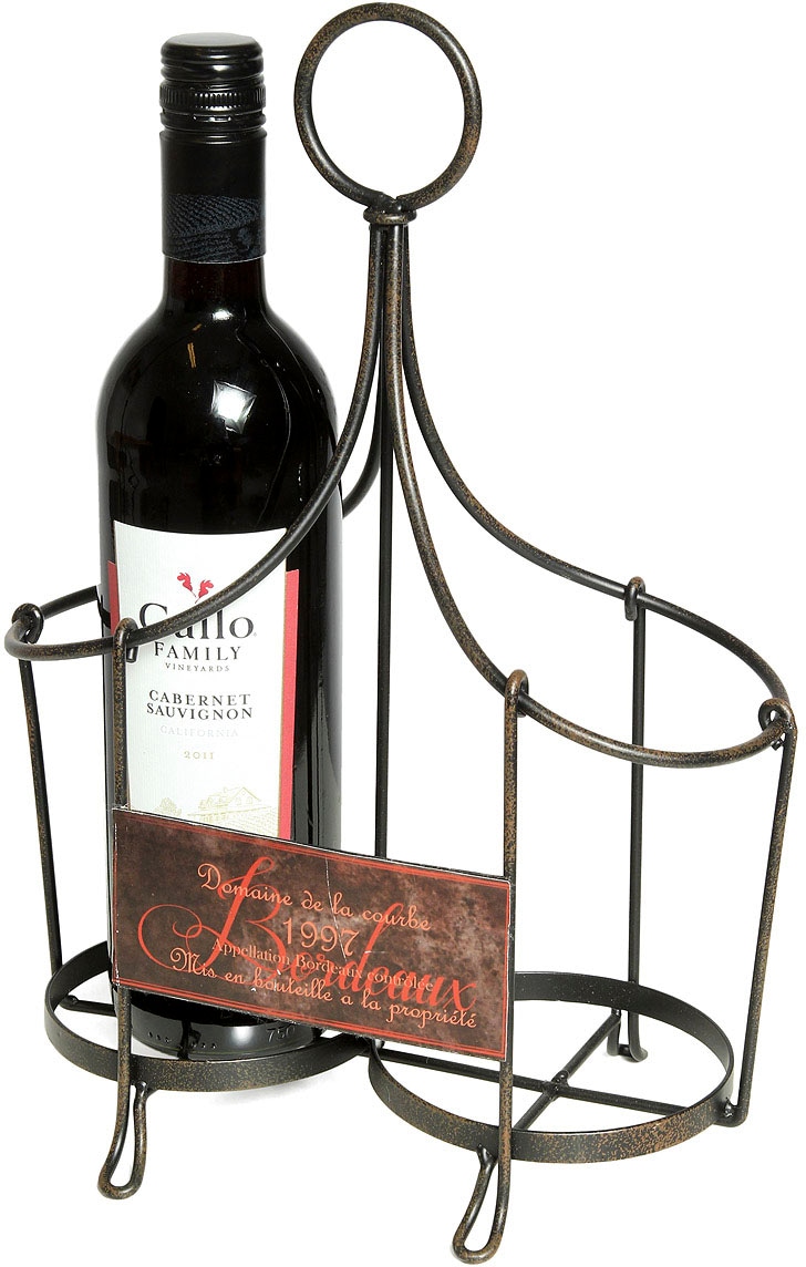 Ambiente Haus Flaschenhalter »Flaschenständer 2er 35cm«, (1 St.) Ambiente Haus Flaschenhalter »Flaschenständer 2er 35cm«, (1 St.) von Ambiente Haus