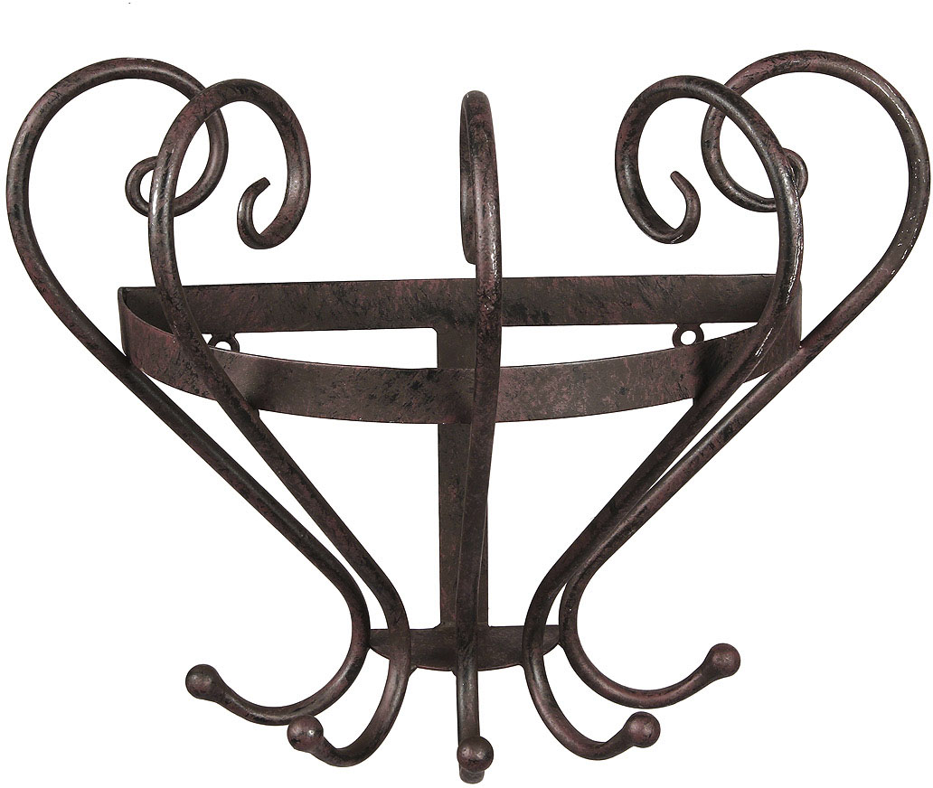 Ambiente Haus Garderobenhaken »Garderobe mit Keramik - antikbraun 34cm«, (1 St.) Ambiente Haus Garderobenhaken »Garderobe mit Keramik - antikbraun 34cm«, (1 St.) von Ambiente Haus