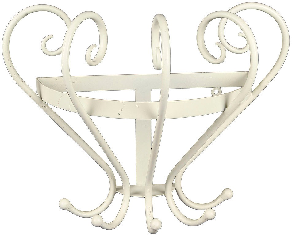 Ambiente Haus Garderobenhaken »Garderobe mit Keramik - antikweiss 34cm«, (1 St.) Ambiente Haus Garderobenhaken »Garderobe mit Keramik - antikweiss 34cm«, (1 St.) von Ambiente Haus