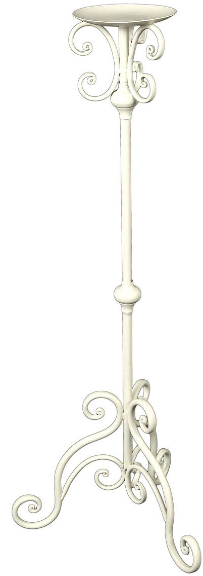 Ambiente Haus Wandkerzenhalter »Kerzenständer - antikweis 80cm«, (1 St.) Ambiente Haus Wandkerzenhalter »Kerzenständer - antikweis 80cm«, (1 St.) von Ambiente Haus