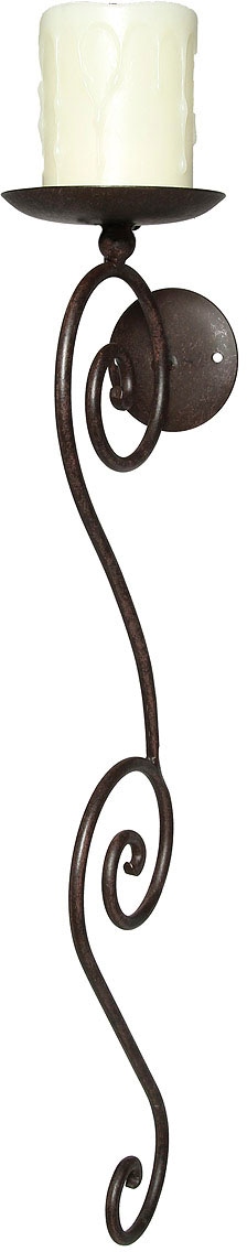 Ambiente Haus Wandkerzenhalter »Wandleuchter - antikbraun 58cm«, (1 St.) Ambiente Haus Wandkerzenhalter »Wandleuchter - antikbraun 58cm«, (1 St.) von Ambiente Haus