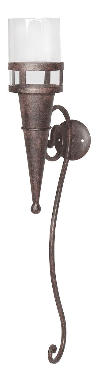 Ambiente Haus Wandkerzenhalter »Wandleuchter mit Glas 57cm«, (1 St.) Ambiente Haus Wandkerzenhalter »Wandleuchter mit Glas 57cm«, (1 St.) von Ambiente Haus