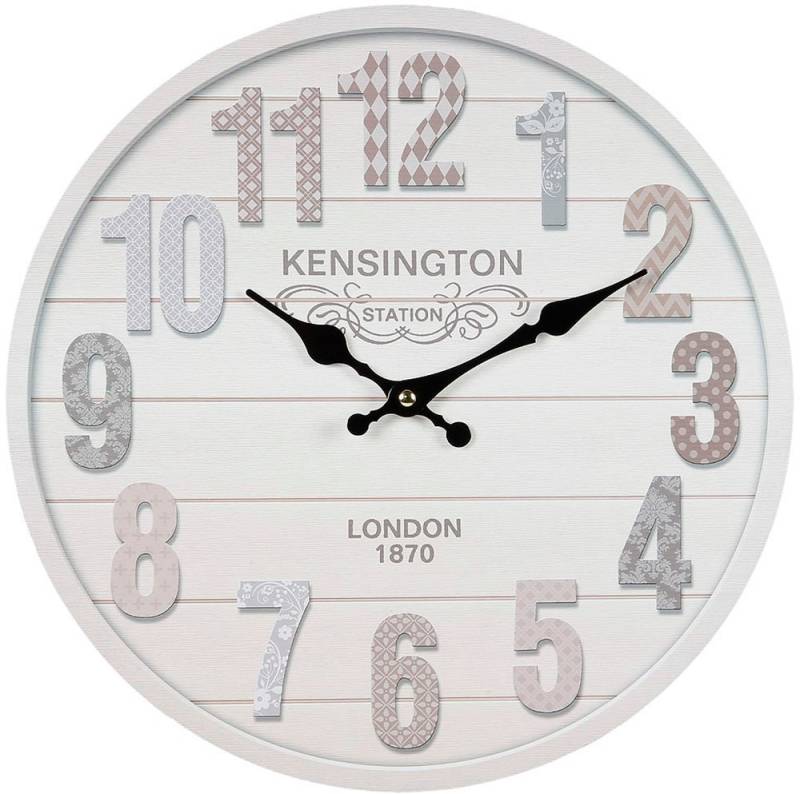 Ambiente Haus Wanduhr »Kensington Wanduhr 28cm« von Ambiente Haus