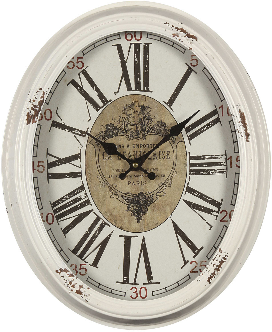 Ambiente Haus Wanduhr »La Beaujolaise Wanduhr 47cm« Ambiente Haus Wanduhr »La Beaujolaise Wanduhr 47cm« von Ambiente Haus