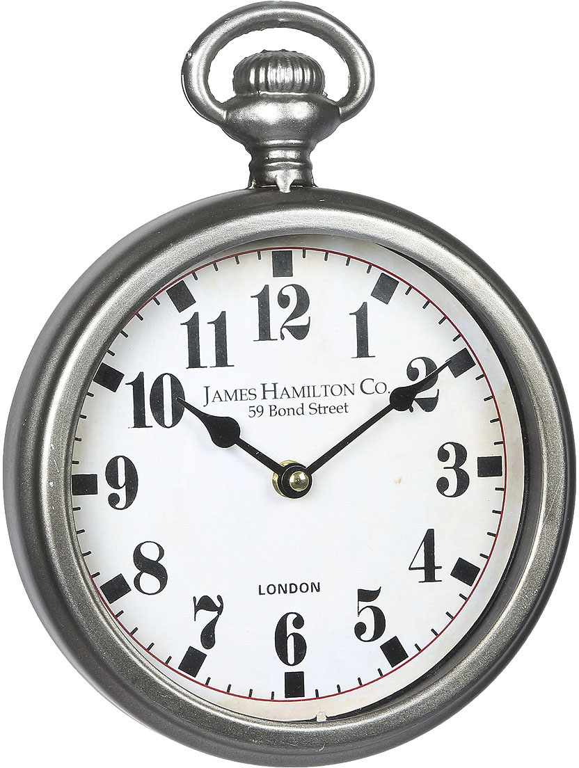 Ambiente Haus Wanduhr »Wand Taschenuhr 28cm« von Ambiente Haus