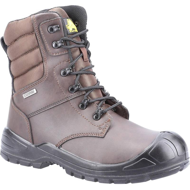 Sicherheitsschuhe 240, Leder Damen Braun 38 von Amblers