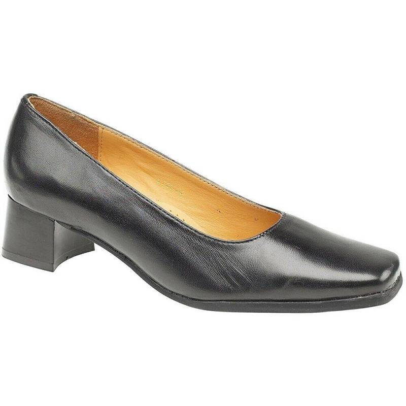 Walford Leder Pumps Schuhe Damen Schwarz 42 von Amblers