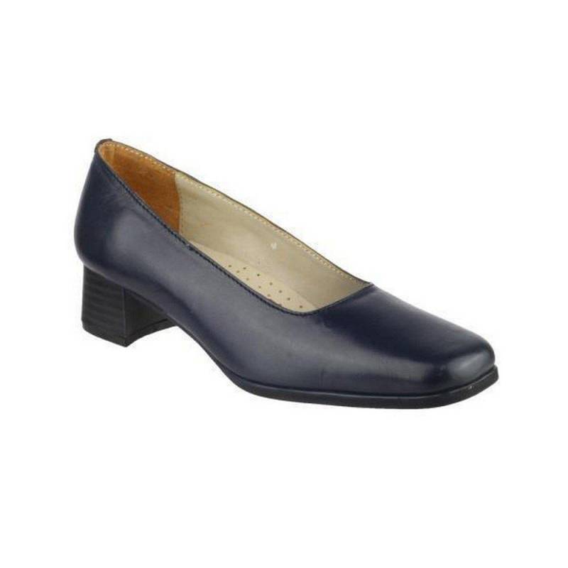 Amblers - Walford Leder Pumps Schuhe, für Damen, Marine, Größe 39.5 von Amblers