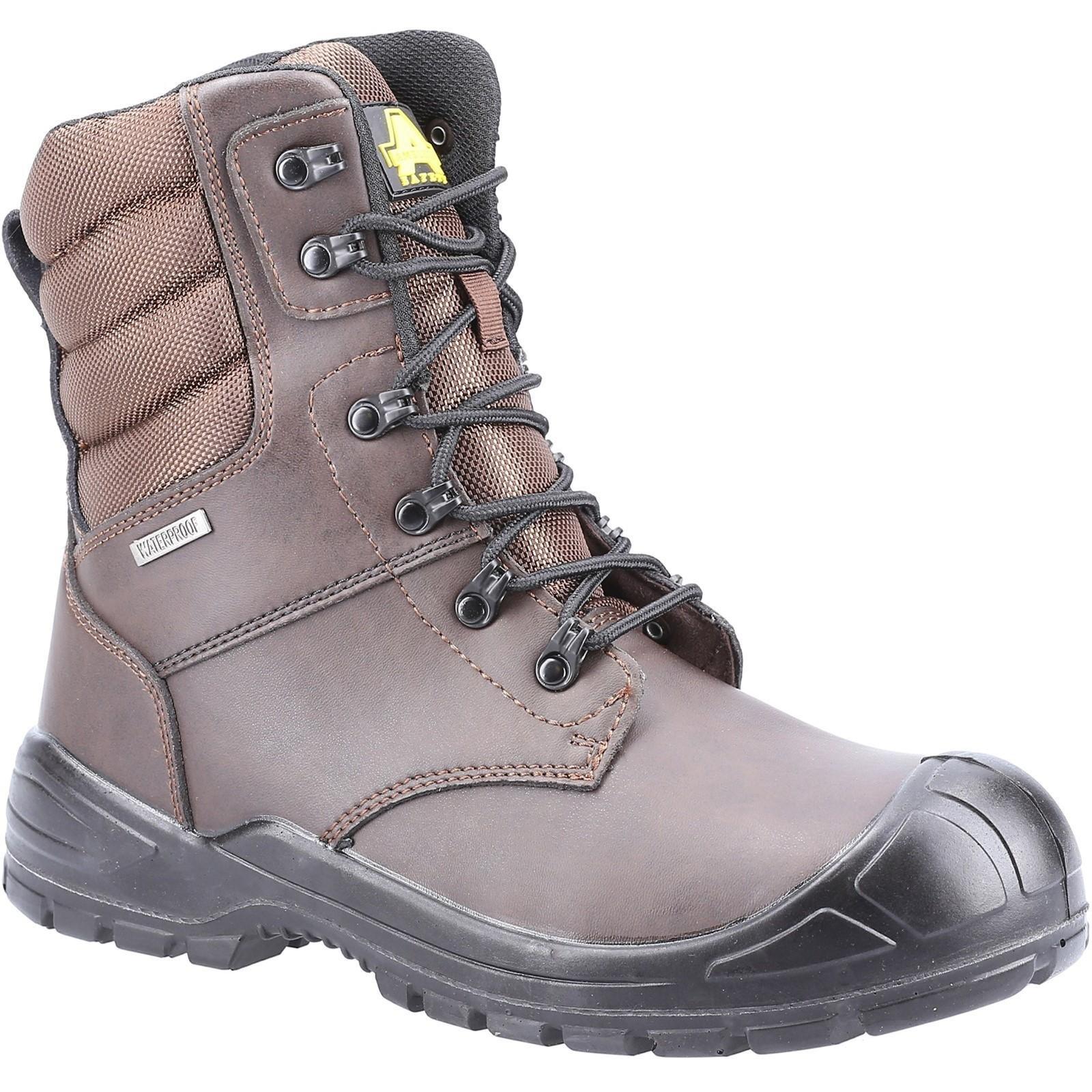 Sicherheitsschuhe 240, Leder Damen Braun 49 von Amblers