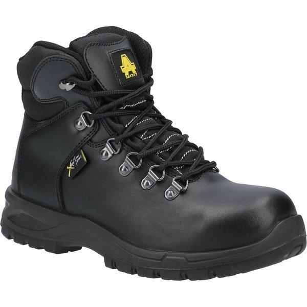 Sicherheitsschuhe As606, Leder Damen Schwarz 39.5 von Amblers