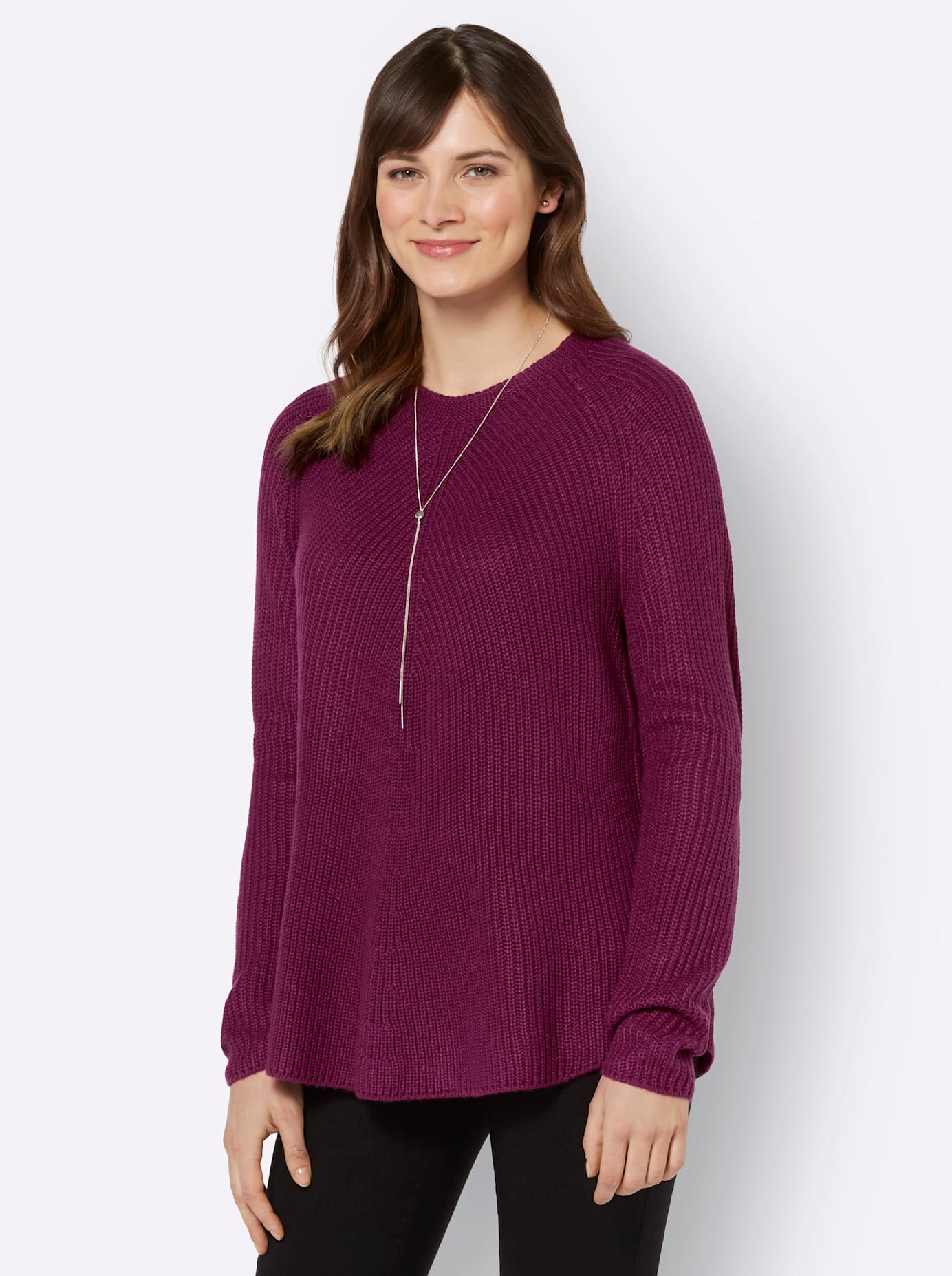 Ambria Rundhalspullover »Pullover« von Ambria