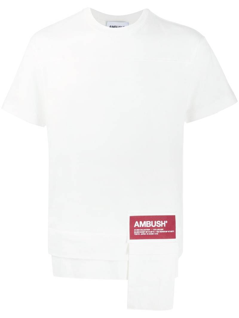 AMBUSH logo patch T-shirt - White von AMBUSH