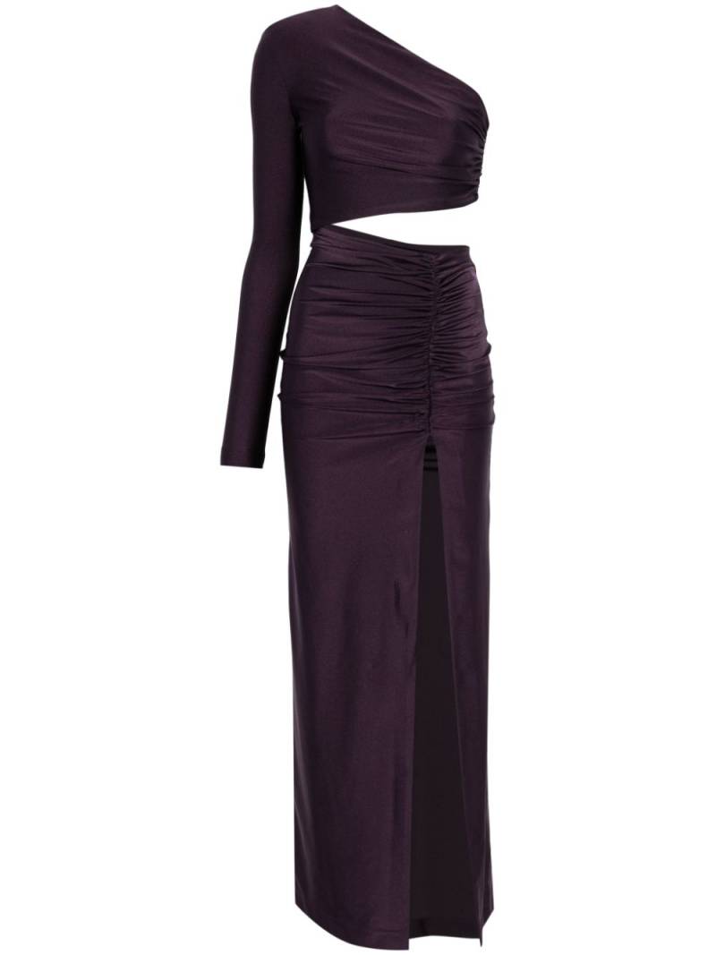 Amen cut-out gown - Purple von Amen