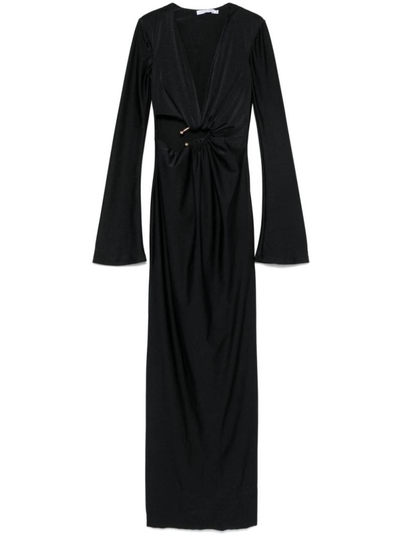 Amen cut-out maxi dress - Black von Amen