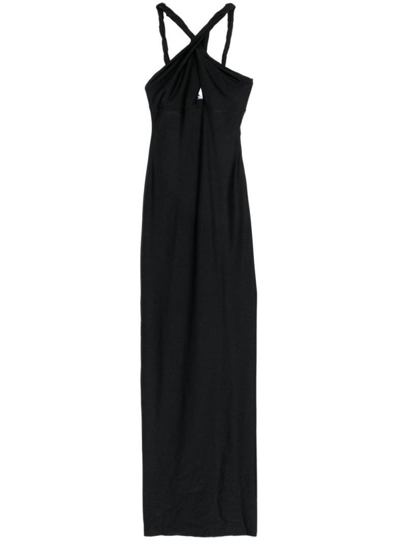 Amen halterneck maxi dress - Black von Amen