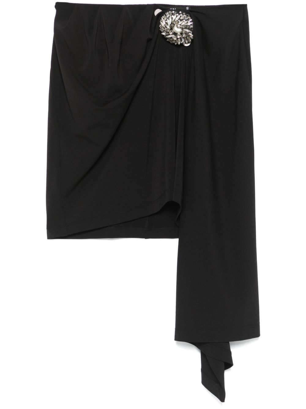 Amen jersey mini skirt - Black von Amen