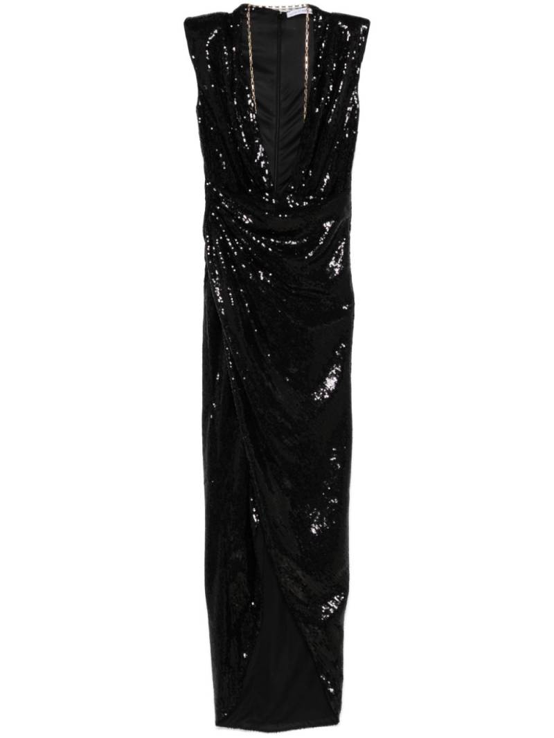 Amen sequin-embellished midi dress - Black von Amen