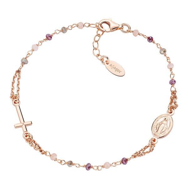 Armband Damen Roségold 18+2CM von Amen