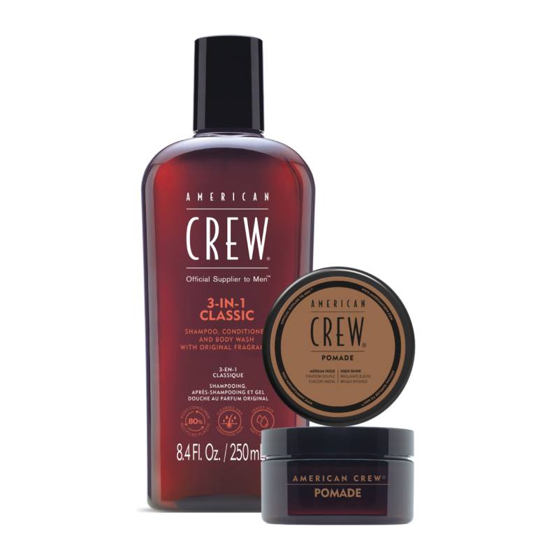 American Crew Duo Set: 3-in-1 Classic Shampoo, Conditioner & Body Wash von American Crew