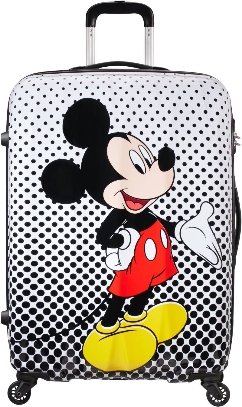 American Tourister® Hartschalen-Trolley »Disney Legends, Mickey Mouse Polka Dots, 75 cm«, 4 Rollen, Kinderreisekofferr Reisekoffer Aufgabegepäck Zahlenschloss von American Tourister®