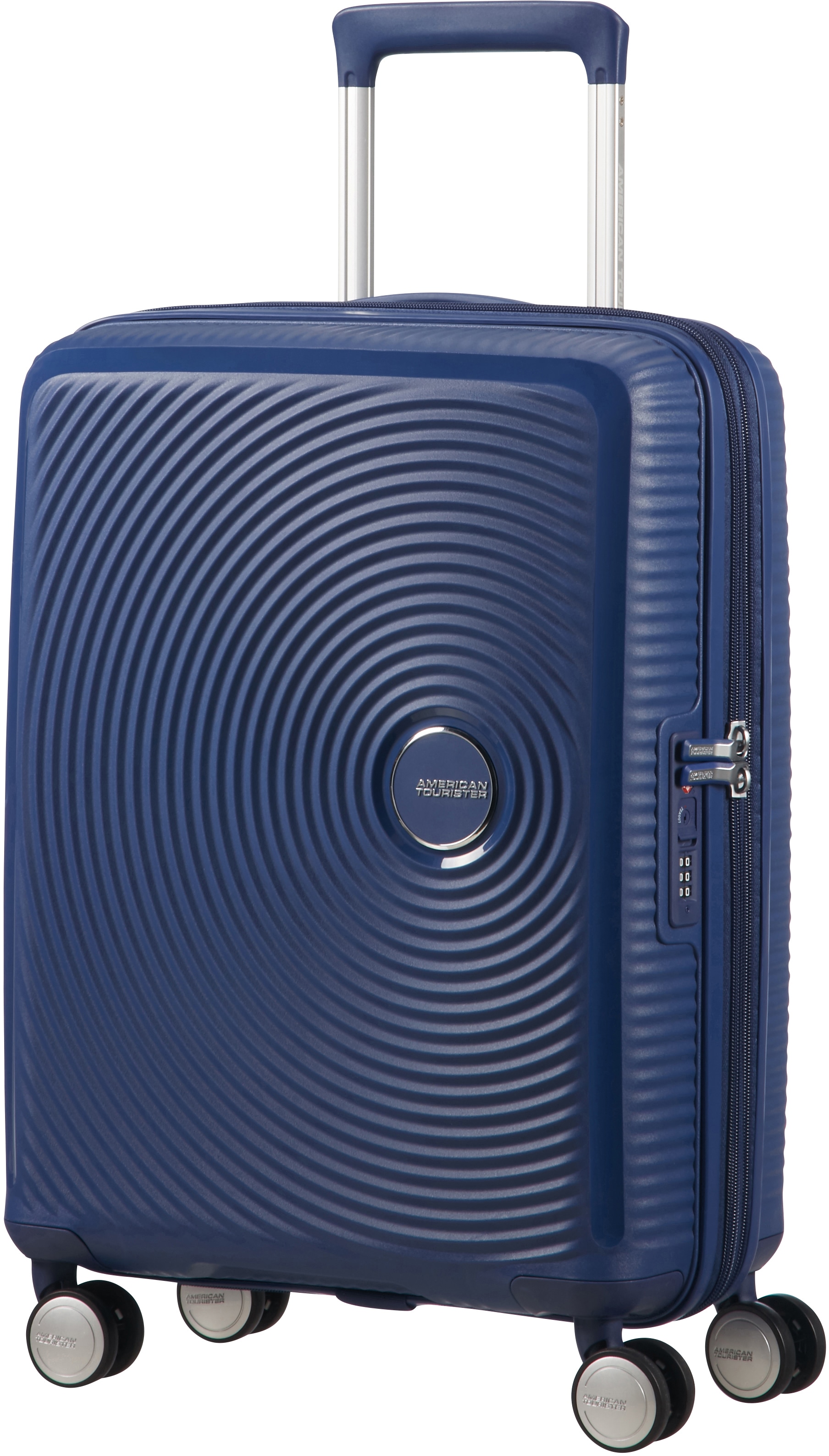 American Tourister® Hartschalen-Trolley »SOUNDBOX 55«, 4 Rollen, Handgepäck-Koffer Reisegepäck Volumenerweiterung TSA-Zahlenschloss von American Tourister®