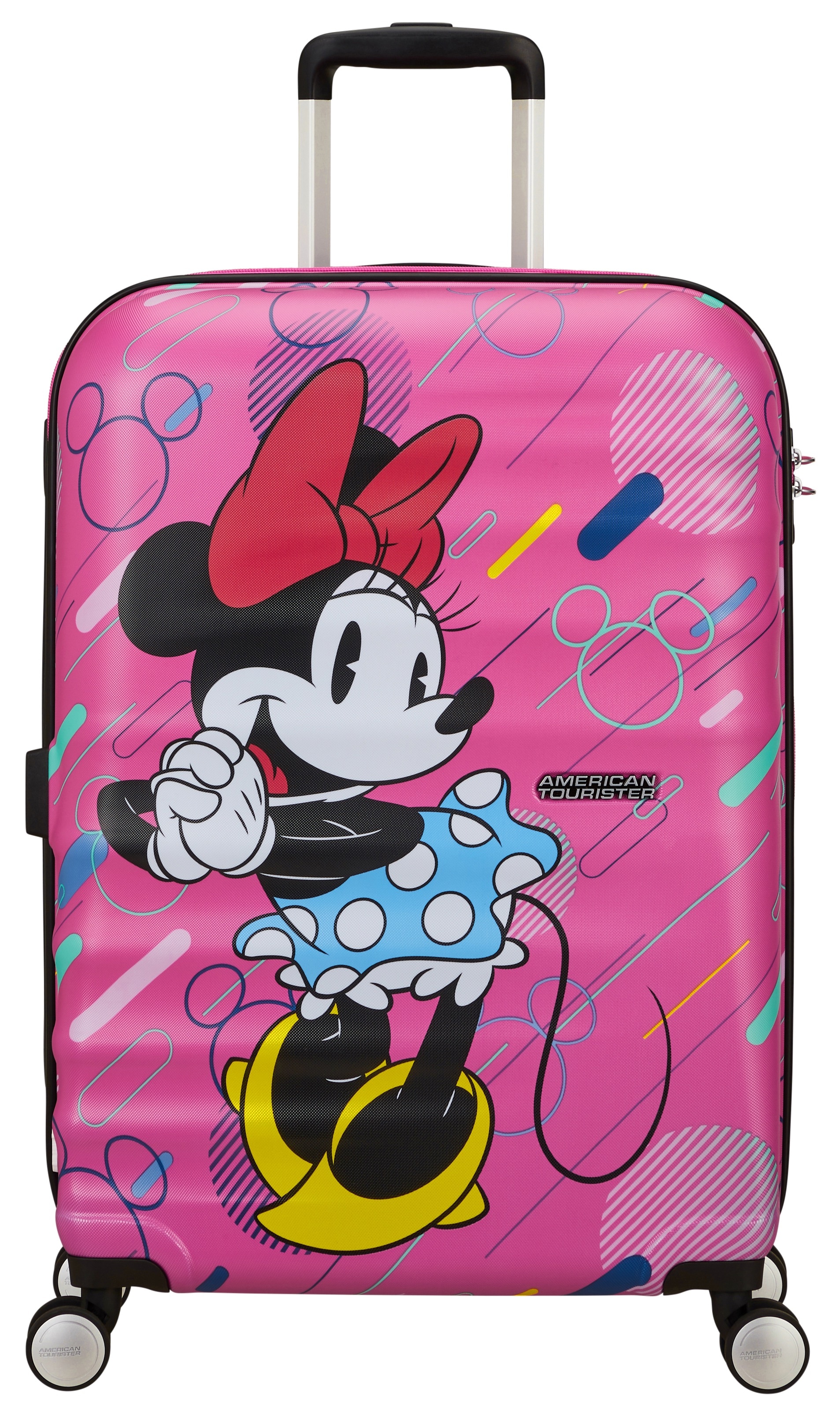 American Tourister® Kinderkoffer »WAVEBREAKER DISNEY 67«, 4 Rollen, Kinderreisegepäck Koffer TSA-Zahlenschloss von American Tourister®