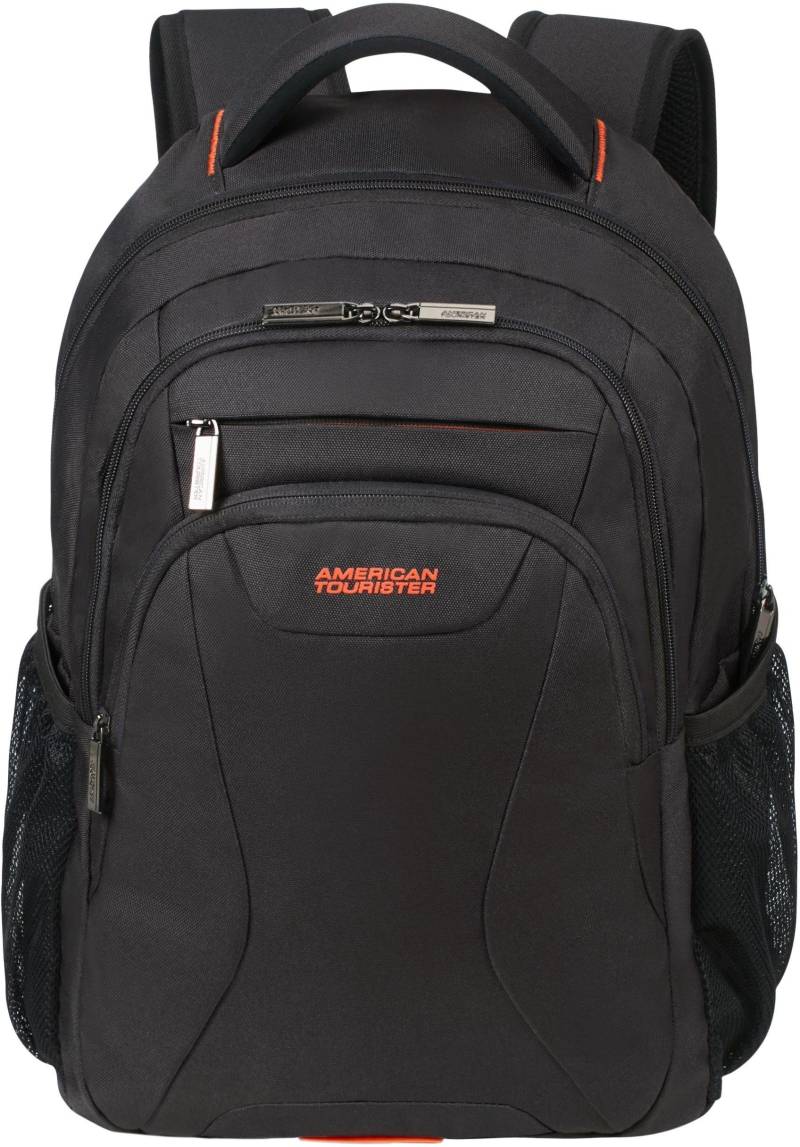 American Tourister® Laptoprucksack »AT WORK, black/orange«, Freizeitrucksack Arbeitsrucksack Laptoprucksack von American Tourister®