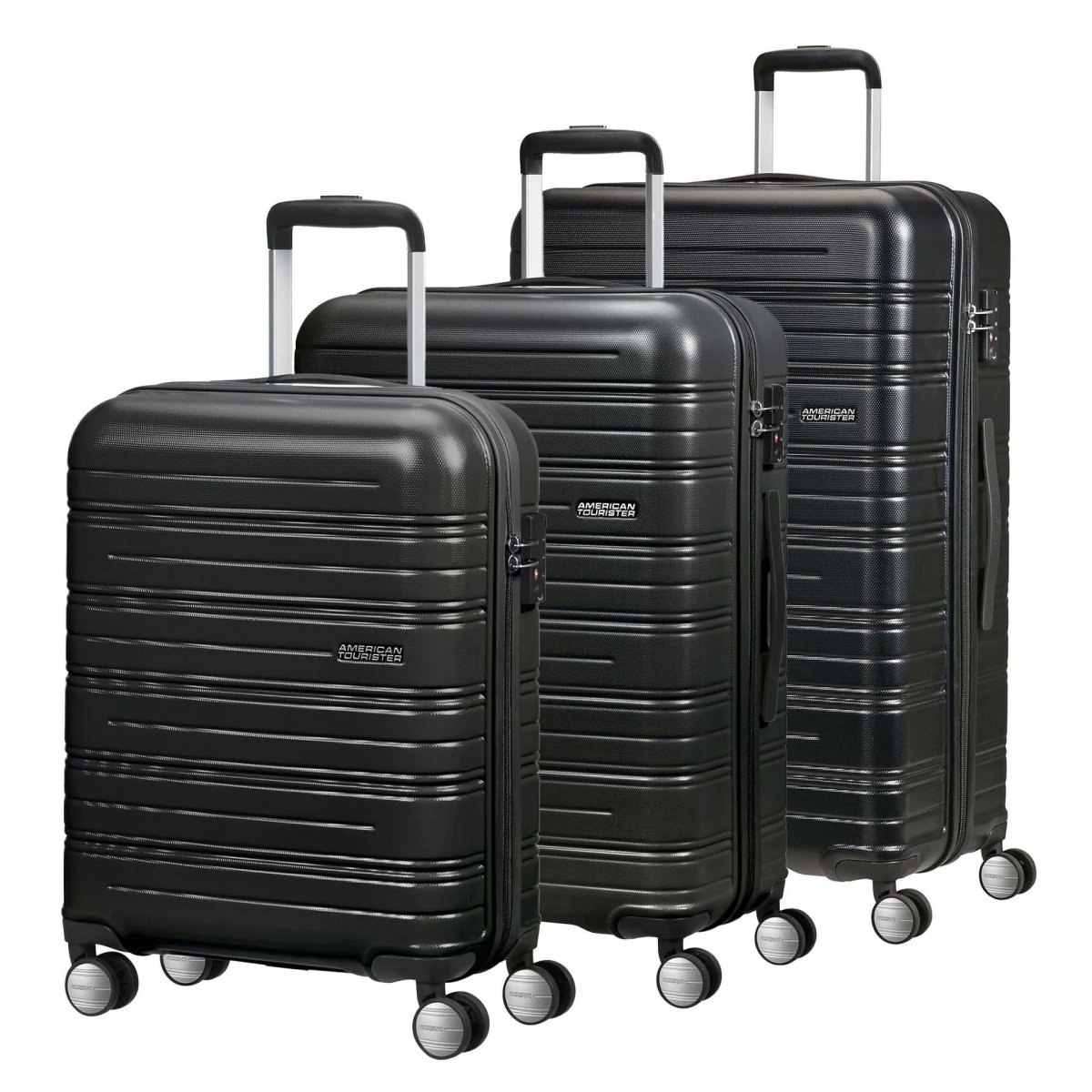 High Turn 3er Kofferset Universe Black von American Tourister