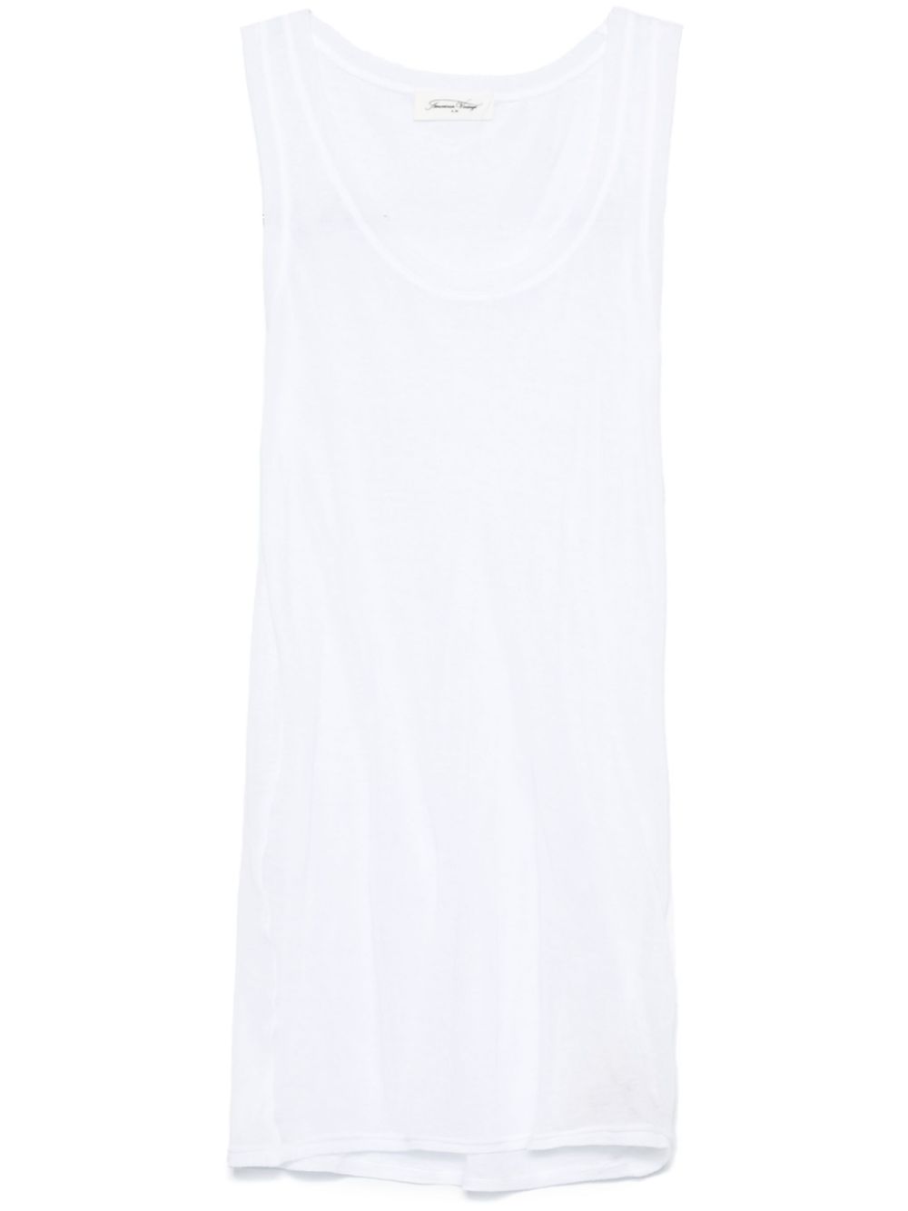 American Vintage Massachusetts tank top - White von American Vintage