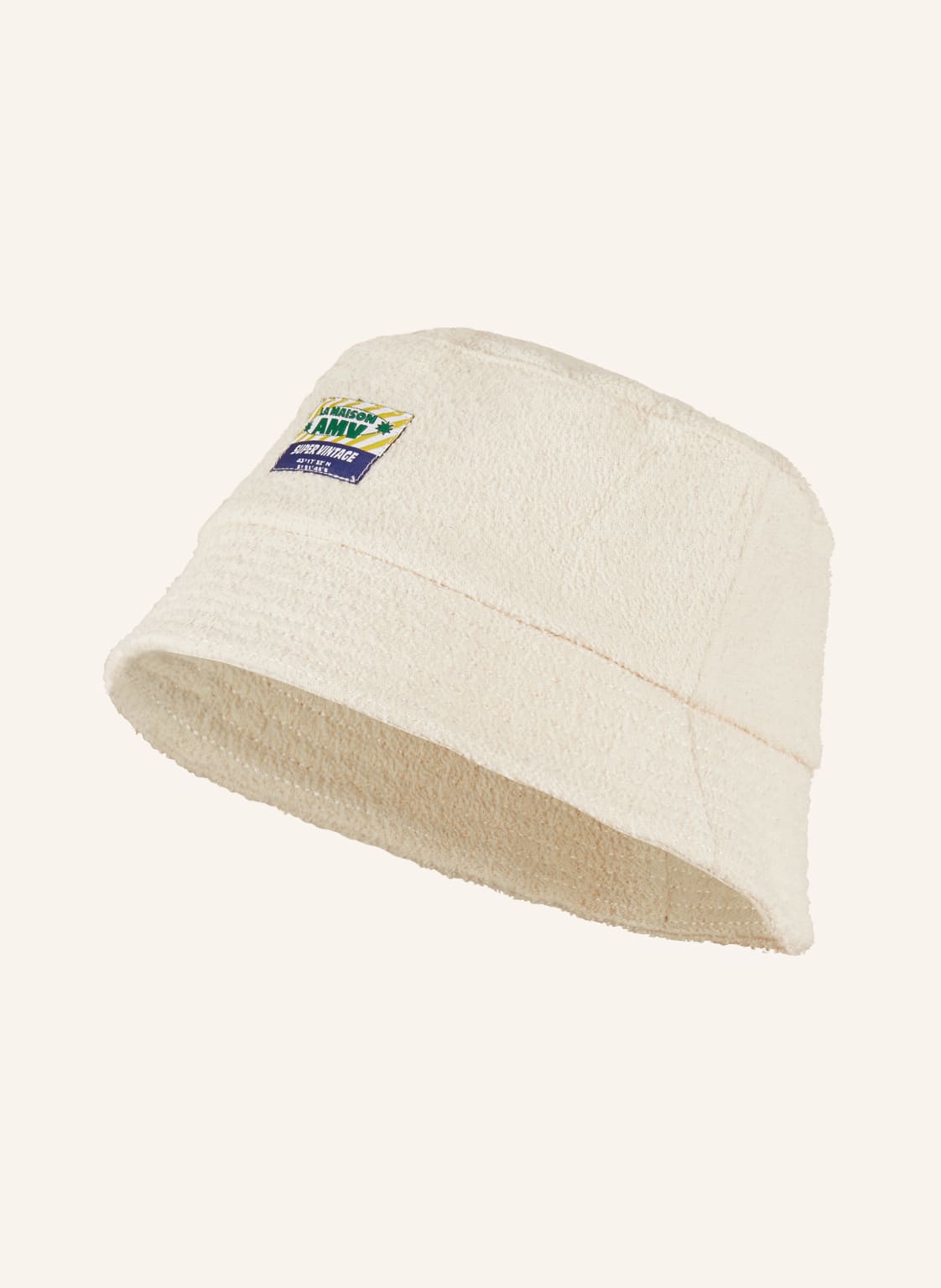 American Vintage Bucket-Hat Bobypark weiss von American vintage