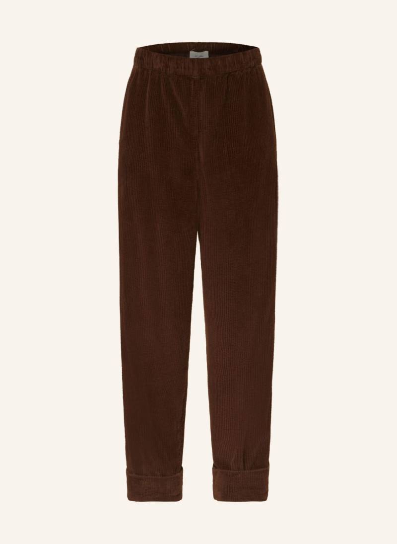 American Vintage Cordhose Padow braun von American vintage