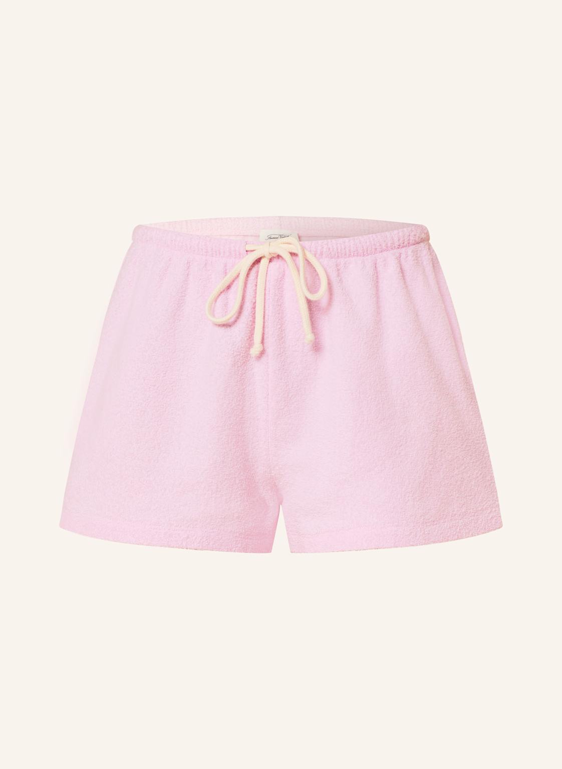 American Vintage Frotteeshorts rosa American Vintage Frotteeshorts rosa von American vintage