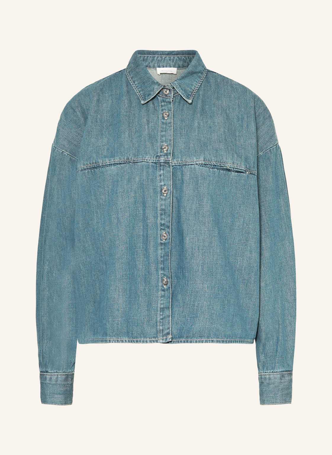 American Vintage Jeansbluse Ozyr blau American Vintage Jeansbluse Ozyr blau von American vintage