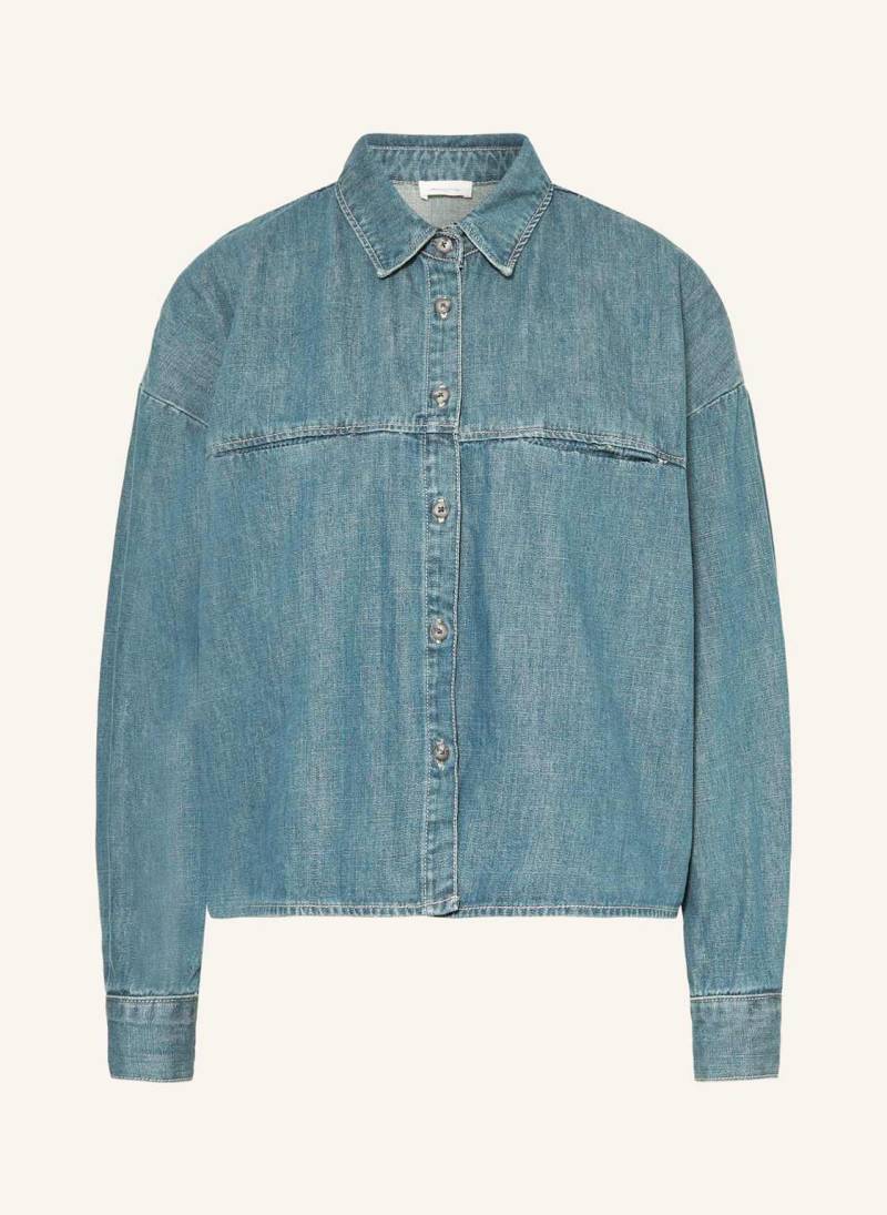 American Vintage Jeansbluse Ozyr blau von American vintage