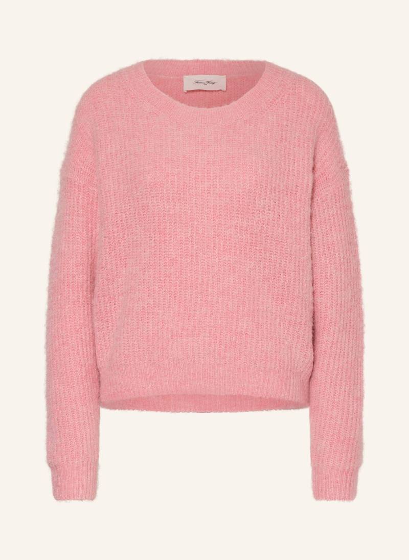 American Vintage Pullover East Mit Alpaka rosa von American vintage